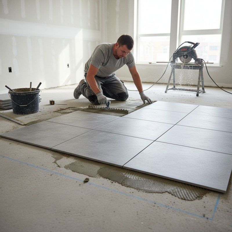 Tile Grout Installation